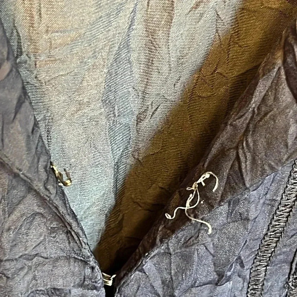 Intimately Free People Movement Women metal hook Closure blouse Md oversized Top - Picture 2 of 8